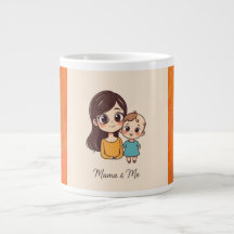 Adorable Mother & Baby-Geschenk-Tasse