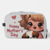 Adorable Mother's Day Überraschung Waschbeutel (Vorderseite)