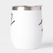 Adorable Mountain Chickadee Bird Illustriert (Links)