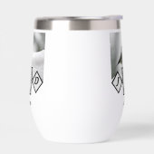 Adorable Mountain Chickadee Monogram Foto (Links)
