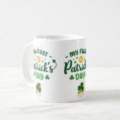 Adorable My First St Patrick's Day Classic Kaffeetasse (Vorderseite Links)