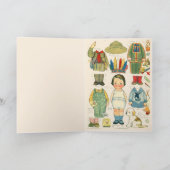 Adorable Native Amerikanische Ureinwohner Kunst, D Karte (Innenseite)