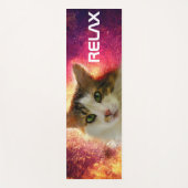 Adorable Niedlich Calico Cat Yogamatte (Vorderseite)