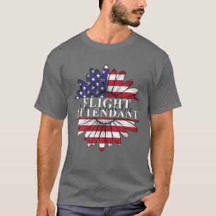 Adorable Niedlich gesegnete Daisy 4. Juli Flug tei T-Shirt