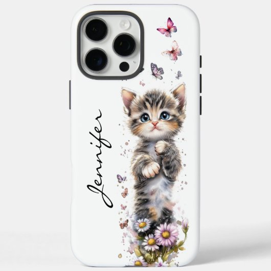 Adorable Niedlich Kitten iPhone / iPad Gehäuse Case-Mate iPhone Hülle (Rückseite)