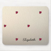 Adorable Niedlich,Ladybug,leuchtend Personalisiert Mousepad (Vorne)