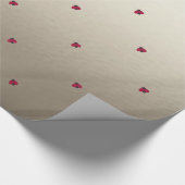 Adorable Niedlich,Ladybugs,leuchtend Geschenkpapier (Ecke)