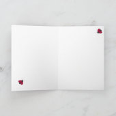 Adorable Niedlich,Ladybugs,leuchtend Personalisier Karte (Innenseite)