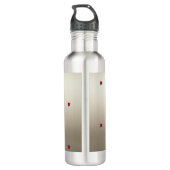 Adorable Niedlich,Ladybugs,leuchtend Personalisier Trinkflasche (Rückseite)