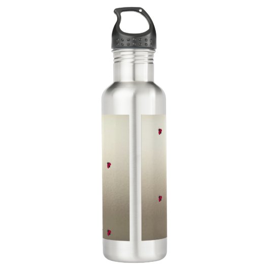 Adorable Niedlich,Ladybugs,leuchtend Personalisier Trinkflasche (Rückseite)