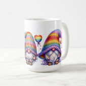 ADORABLE NIEDLICH PRID MONAT GNOMES KAFFEETASSE (VorderseiteRechts)