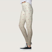 Adorable Niedlich, Red Ladybug, leuchtend Leggings (Links)