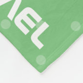 Adorable Niedliche Cartoon Affenkinder Fleecedecke (Ecke)