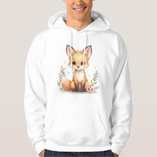 Adorable Niedliche Fox Hoodie für Tierfreunde