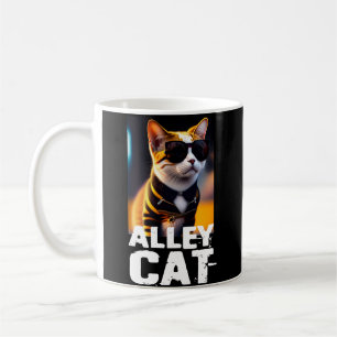 Adorable Niedliche Katze in Tiger Tracksuit Kaffeetasse