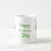 Adorable Niedliche Kawaii Cat St. Patrick's Day Ta Kaffeetasse (Mittel)