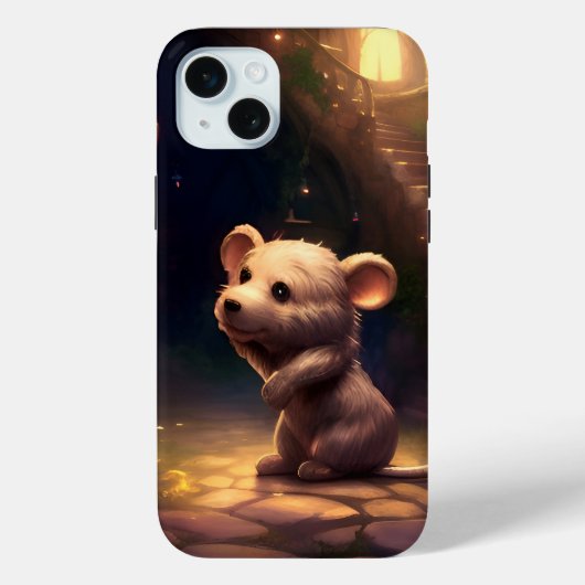 Adorable Niedliche Maus Case-Mate iPhone Hülle (Rückseite)