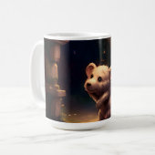 Adorable Niedliche Maus Kaffeetasse (Vorderseite Links)