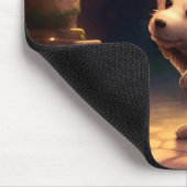 Adorable Niedliche Maus Mousepad (Ecke)