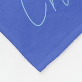 Adorable Niedliche Mommy Dog mit Welpe Fleecedecke (Ecke)