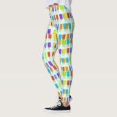 Adorable niedliche Sommerpopsikel Eisbrasse Kawaii Leggings (Links)