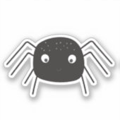 Adorable niedliche Spinnenaufkleber Aufkleber (Vorderseite)