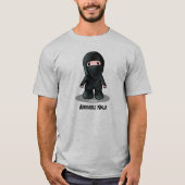 Adorable Ninja KiniArt T - Shirt (Vorderseite)