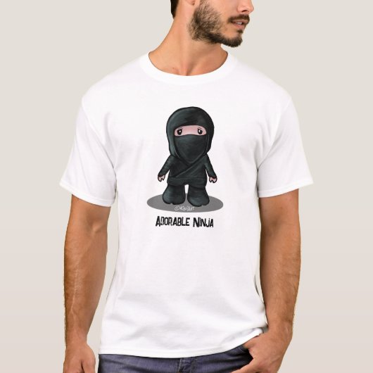 Adorable Ninja KiniArt T - Shirt (Vorderseite)