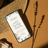 Adorable "One Lucky Duck" 1st First Birthday Einladung