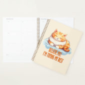 Adorable Orange Tabby Cat - Ich versuche mein Best Planer (Anzeige)
