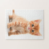 Adorable Orange Tabby Kitten Jigsaw Puzzle (Horizontal)