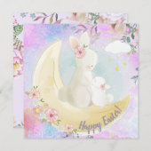 Adorable Oster Einladung (Vorne/Hinten)