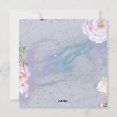 Adorable Oster Feiertagskarte (Rückseite)