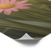 Adorable Osterbünen in Wiesenfrühlingstierart Poster (Ecke)