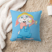 Adorable Osterjunge Bunny Kissen (Decke)