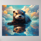 Adorable Otter Poster (Vorne)