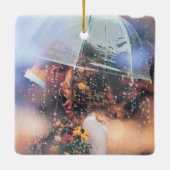 Adorable Otter pun Keramikornament (Rückseite)