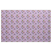 Adorable Owells auf Lila Muster Stoff (Yard (91,4 cm))