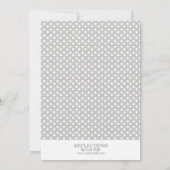 Adorable Owls Baby Dusche Einladung (Rückseite)