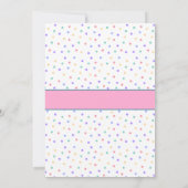 Adorable Owls Gender Reveal Einladung (Rückseite)