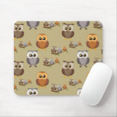 Adorable Owls Mousepad (Mit Mouse)