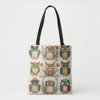 Adorable Owls stilvolle modische Tragetaschen Tasche