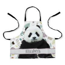 Adorable Panda Bär Aquamarin Name Kinder Tier