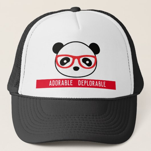 Adorable Panda Bär Truckerkappe (Vorderseite)