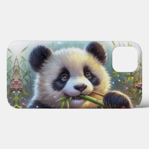 Adorable Panda Bären essen Bambus Case-Mate iPhone Hülle