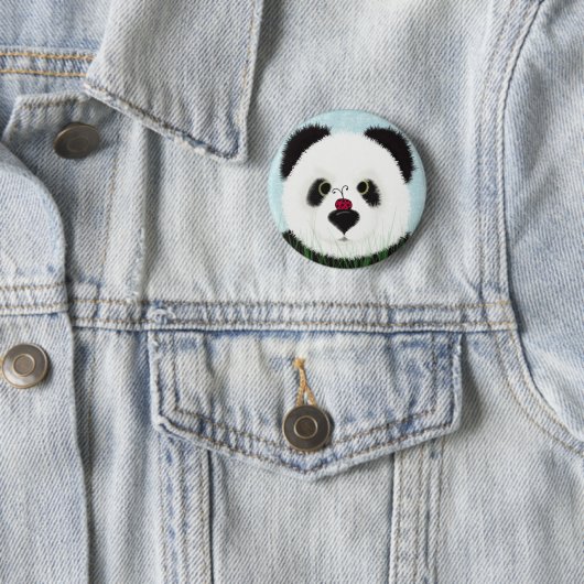 Adorable Panda Bear Button (Beispiel)