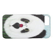 Adorable Panda Bear Case-Mate iPhone Hülle (Rückseite (Horizontal))
