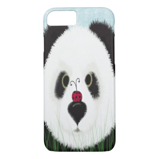 Adorable Panda Bear Case-Mate iPhone Hülle (Rückseite)