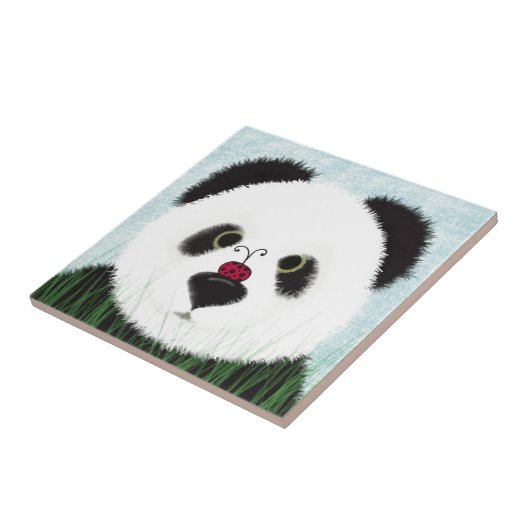 Adorable Panda Bear Fliese (Seite)