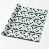 Adorable Panda Bear Geschenkpapier (Ungerollt)